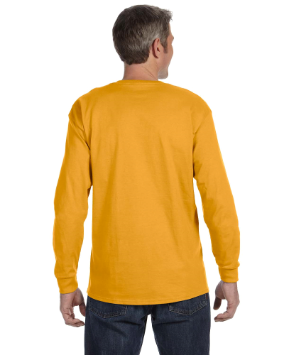 GOLD 5.3 oz. Heavy Cotton Long-Sleeve T-Shirt by Gildan - What's Up ...